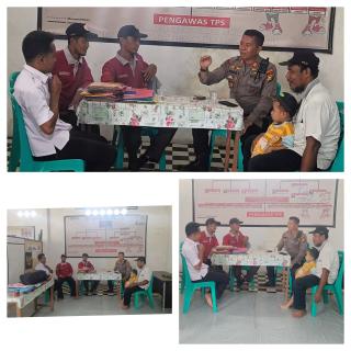 Tingkatkan Koordinasi Jelang Pemilu, Kapolsek Reteh intens lakukan Komunikasi Tatap Muka dengan Bawa